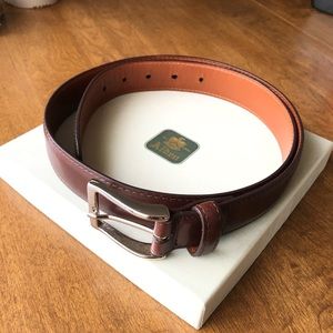 ALDEN Genuine Leather Brown Belt Sz. 36/90